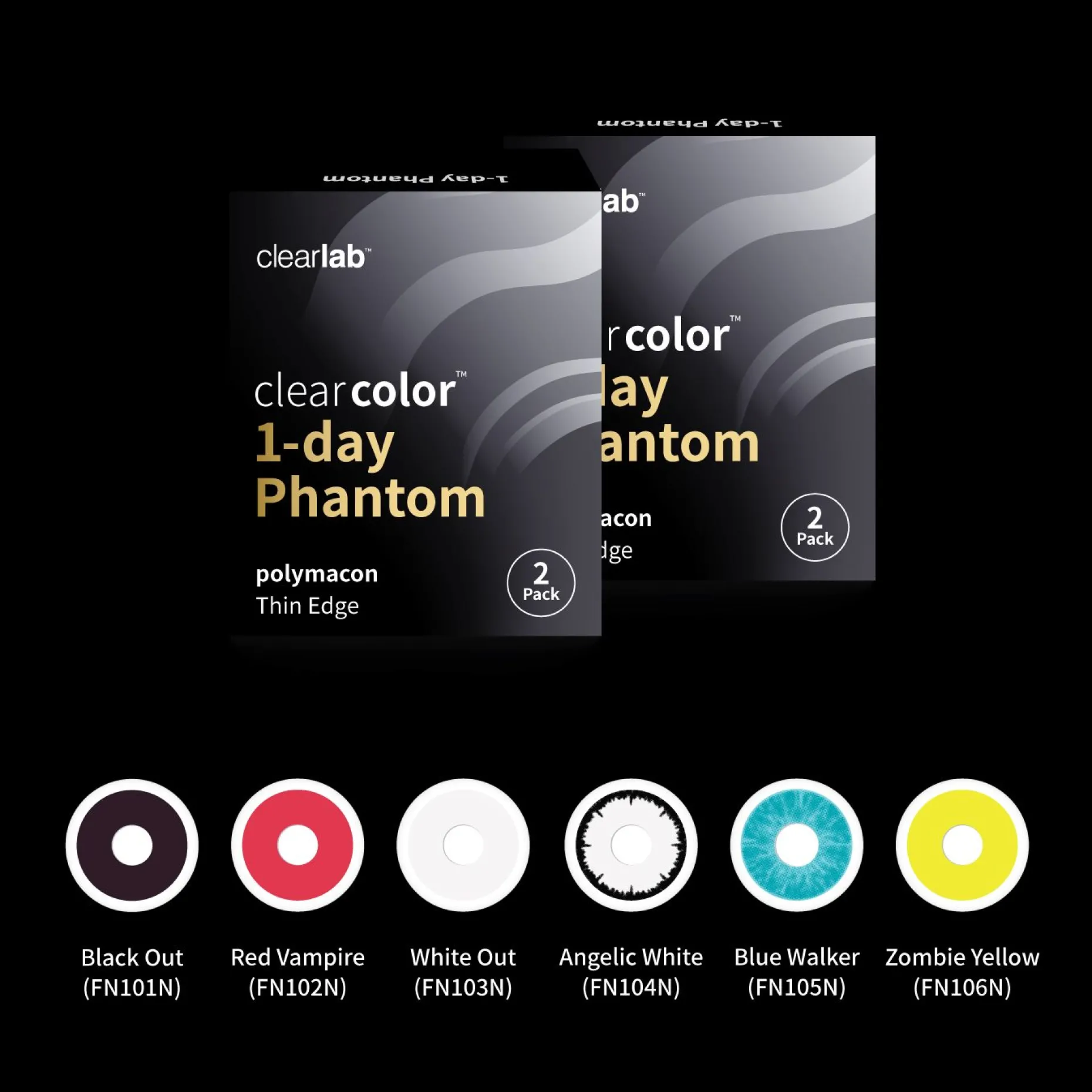 LC Diarias Clearcolor 1-Day Phantom Graduada