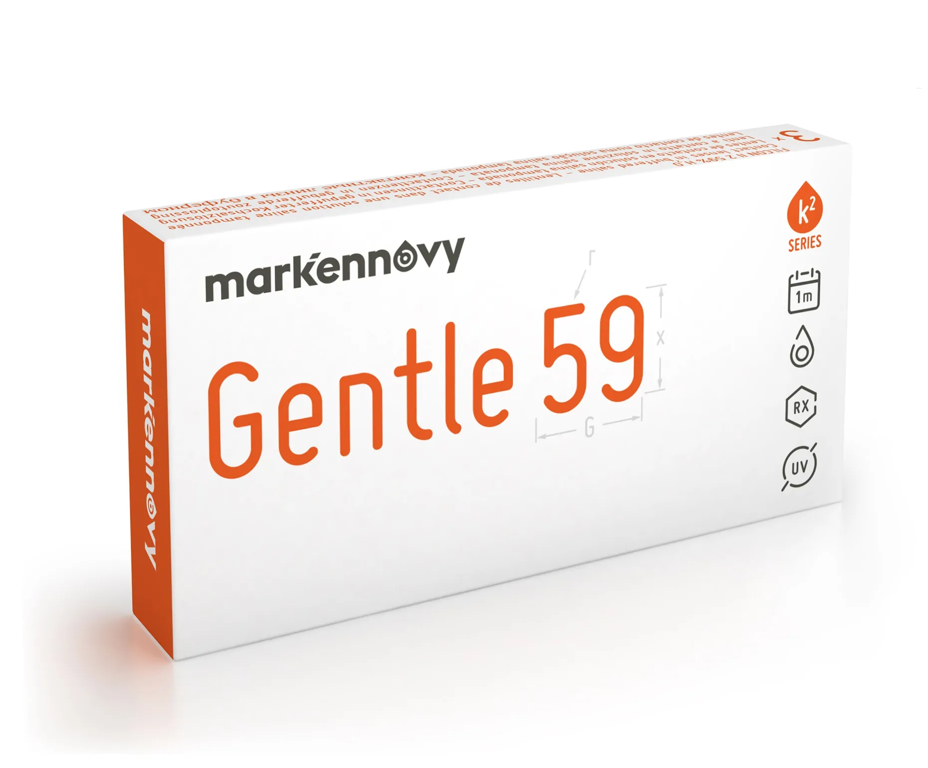 LC Mensuales Gentle 59 Spheric 3 unidades